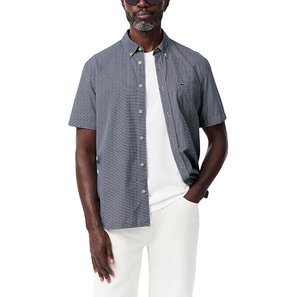 Amazon.com: Tommy Hilfiger Mens Classic Fit Button Down Short